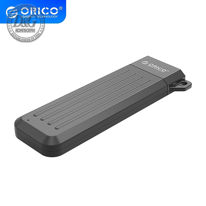 Orico външна кутия за диск Storage - Case - M.2 SATA B-key 6 Gbps Space Gray - MM2C3-GY