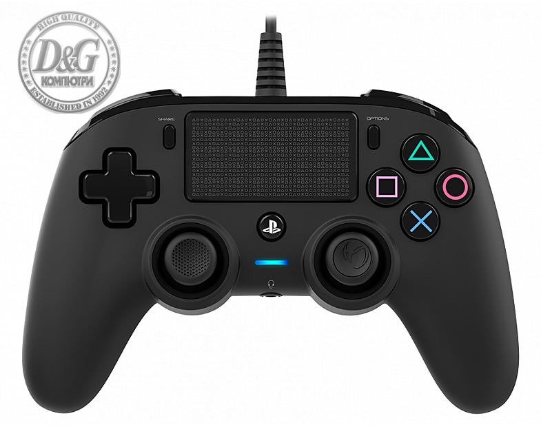 Жичен геймпад Nacon Wired Compact Controller, Черен