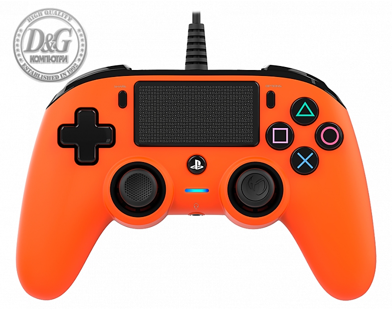 Жичен геймпад Nacon Wired Compact Controller, Оранжев