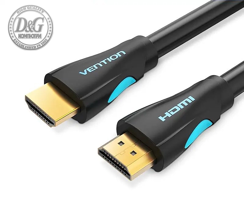 Vention кабел Cable HDMI 2.0 15.0m - 4K/60Hz Black - VAA-M02-B1500