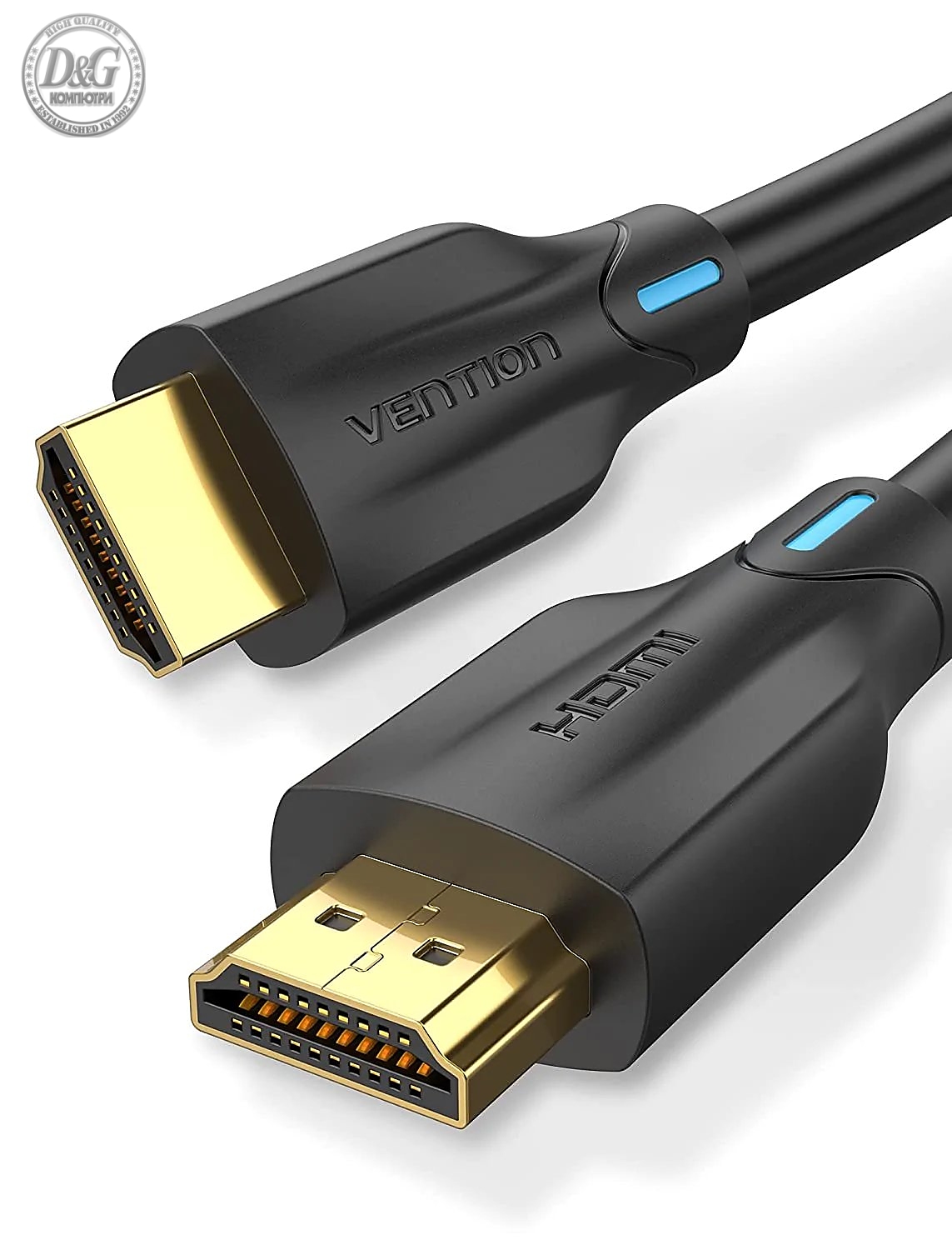 Vention кабел Cable HDMI 2.1 - 1.5m - 8K/60Hz Black - AANBG