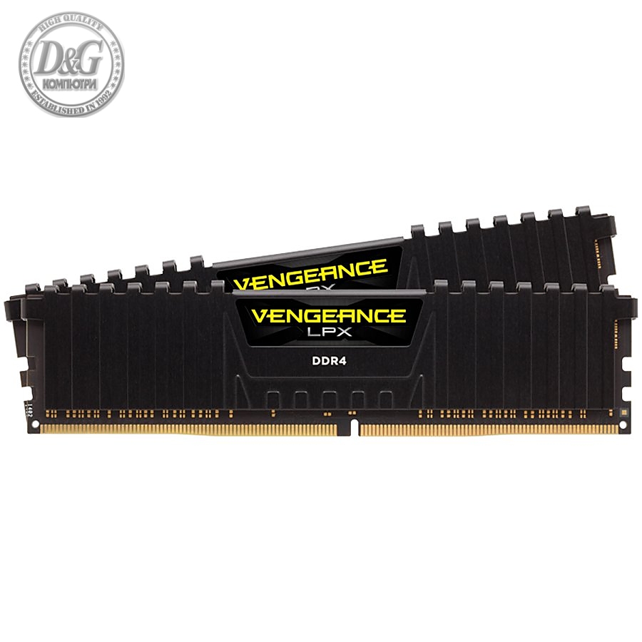 Corsair DDR4 32GB (2x16GB) Vengeance LPX DIMM 3200MHz CL16 black