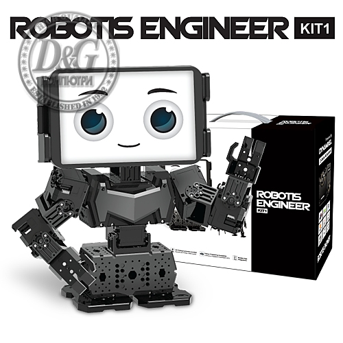 Комплект за роботика Robotis ENGINEER, Kit 1, 14г.