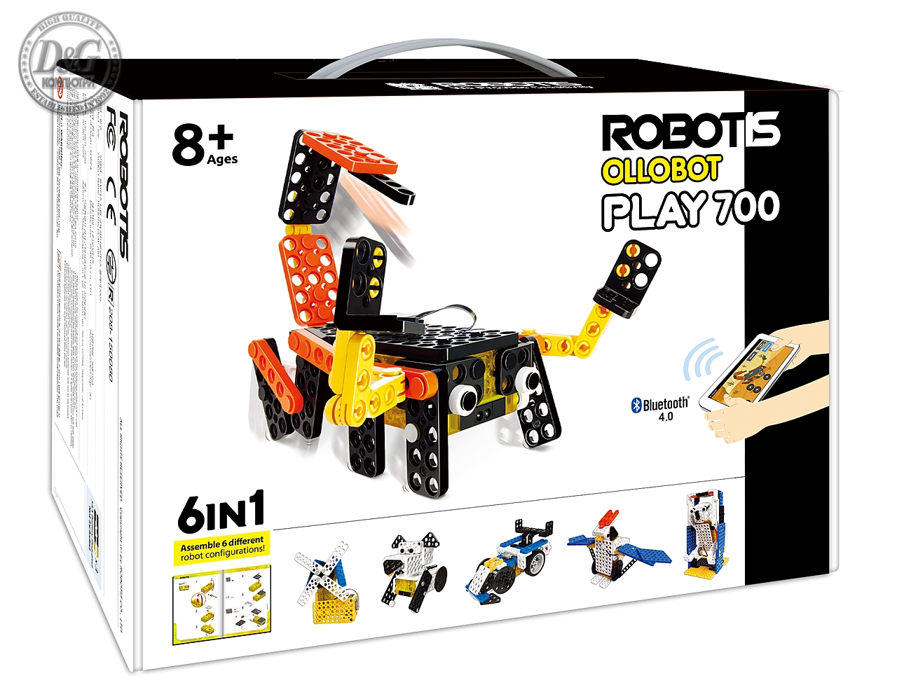 Комплект за роботика Robotis PLAY 700 OLLOBOT