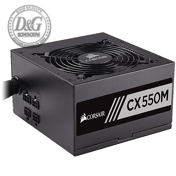 CORSAIR Builder Series CX550M, Modular Power Supply, EU Version