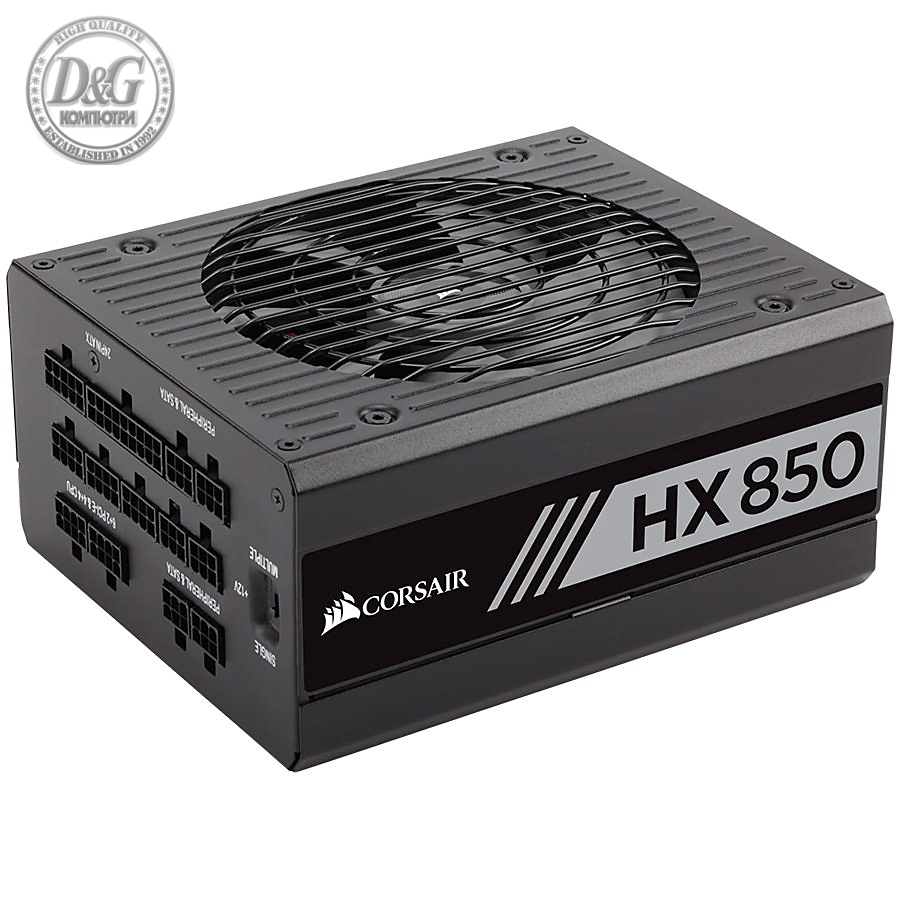 CORSAIR HX Series, HX850 850W 80+ PLATINUM Fully Modular PSU