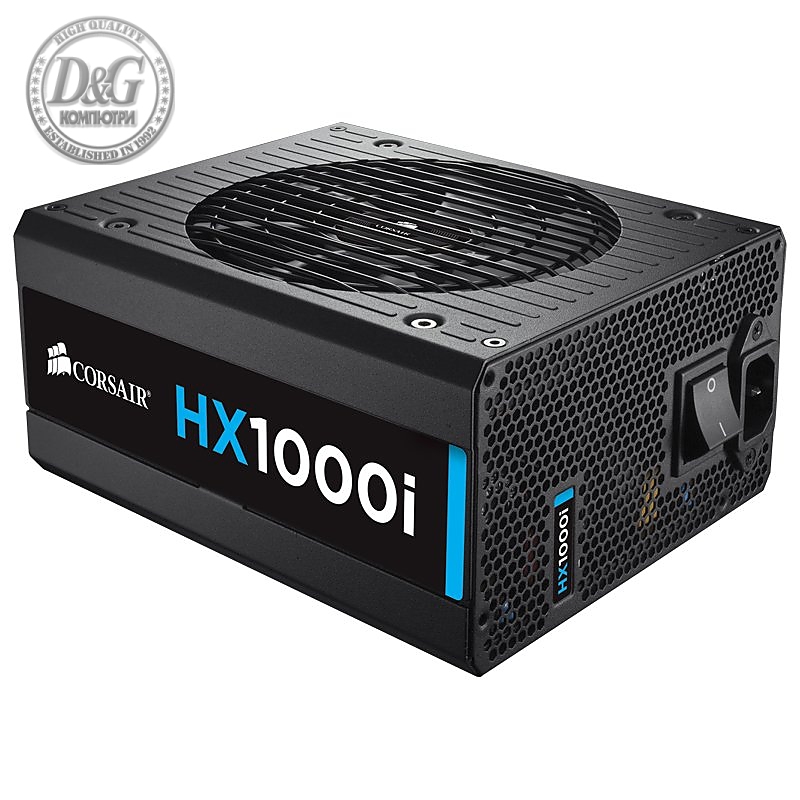 Corsair PSU 1000W Professional Platinum Series HX1000i, EU version