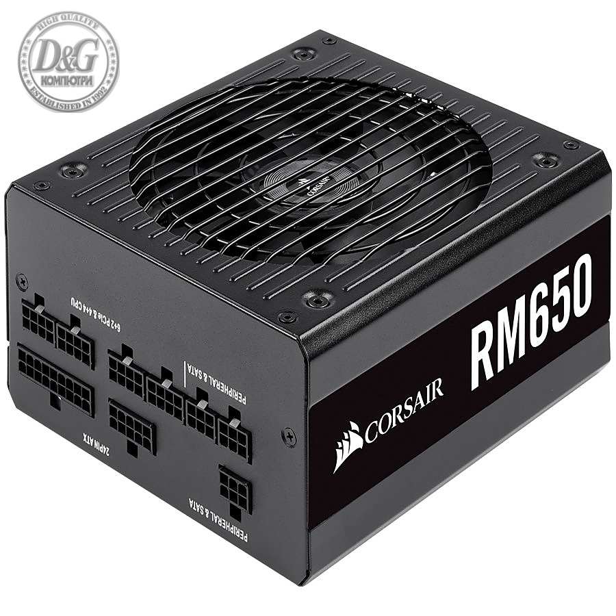 Corsair PSU Corsair RM series, RM650 80 PLUS Gold Fully Modular ATX power, EU Version