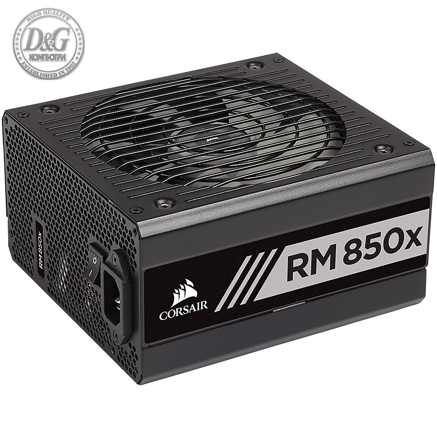 CORSAIR RMx Series. RM850x 80 PLUS Gold Fully Modular ATX Power Supply, EU Version