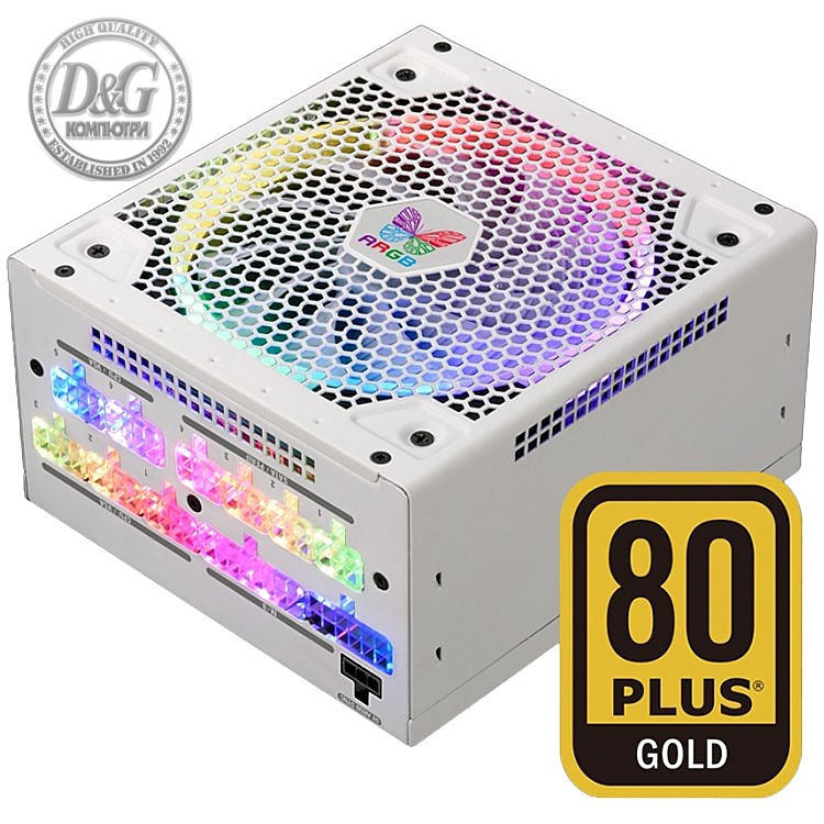 Super Flower Leadex III 850W ARGB 80 PLUS GOLD, Full Cable Management, white, 5 years warranty, M/B SYNC