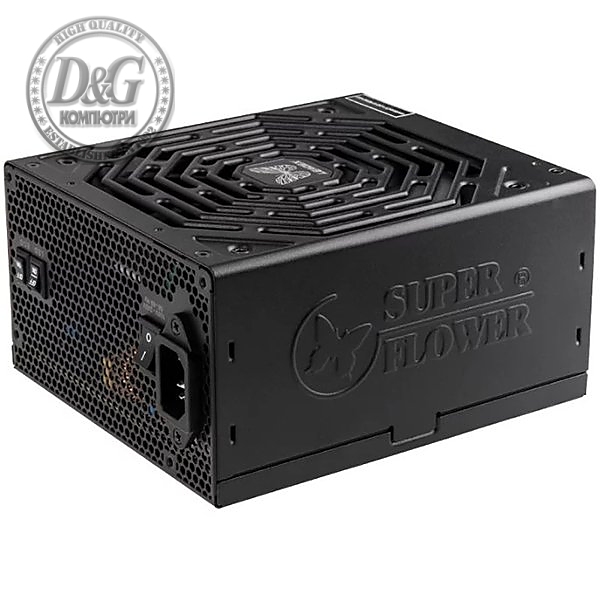 Super Flower Leadex II 1000W 80 Plus Gold, 92+ efficiency, LED connectors, Full Cable Management, black, 5y warranty