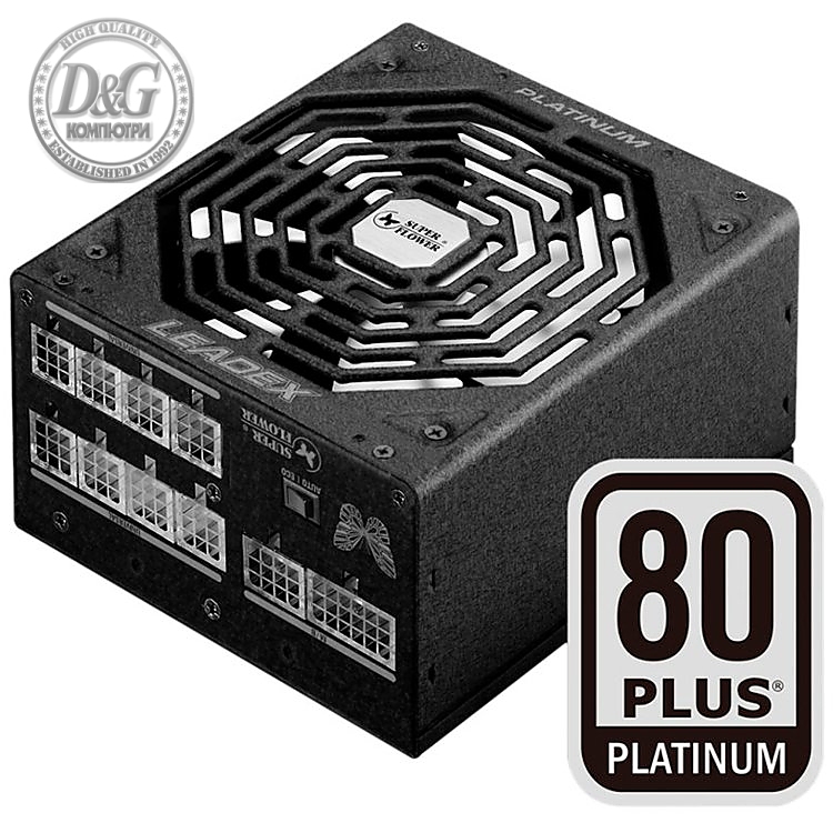 Super Flower Leadex 80+ Platinum 750W, Full Cable Management, 135mm F.D.B. Cooling Fan, black, 5 years warranty