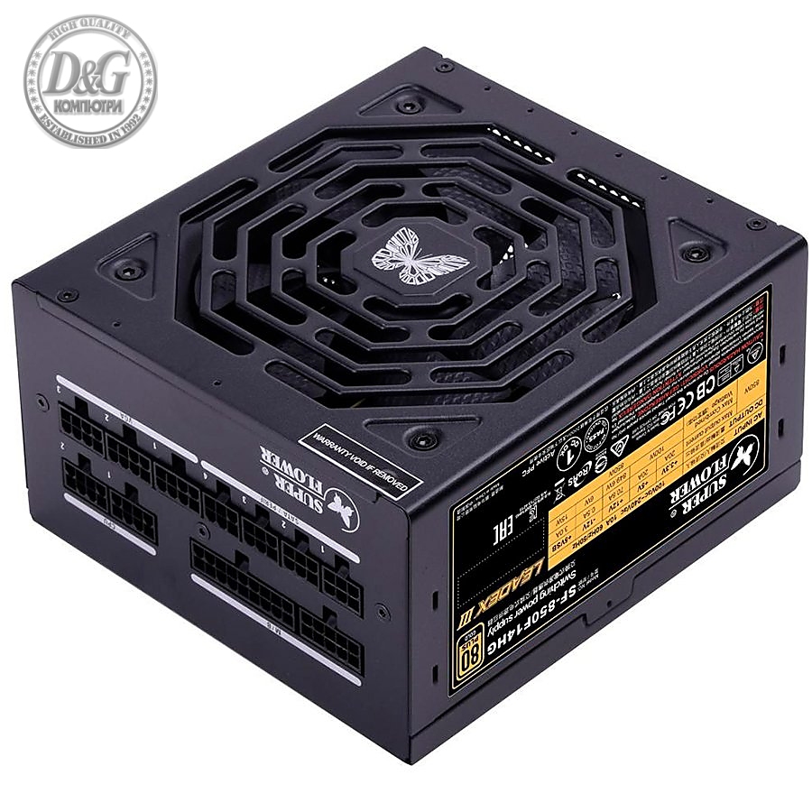 Super Flower Leadex III Gold 850W, 90+efficiency, Full Cable Management, black, Fan-130mm F.D.B, 5 years warranty