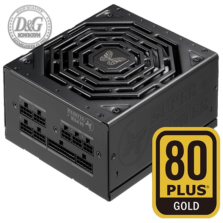 Super Flower Leadex III 750W 80 PLUS GOLD, Full Cable Management, black, 5 years warranty