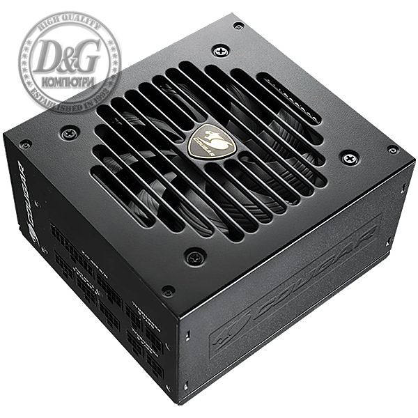 COUGAR GEX 650, 650W, 80 Plus Gold, Fully Modular Power Supply Unit, Strong Safeguards : OCP, OPP, OVP, UVP, SCP & OTP, Over Temperature Protection, COUGAR HDB Fan, Ultra-stable Voltage Outputs, Superior fan Curve Tuning, Dimension: 160x150x86(mm)