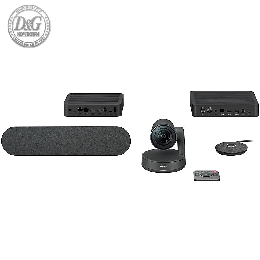 LOGITECH RALLY ULTRA-HD CONFERENCE CAM BLACK - EMEA