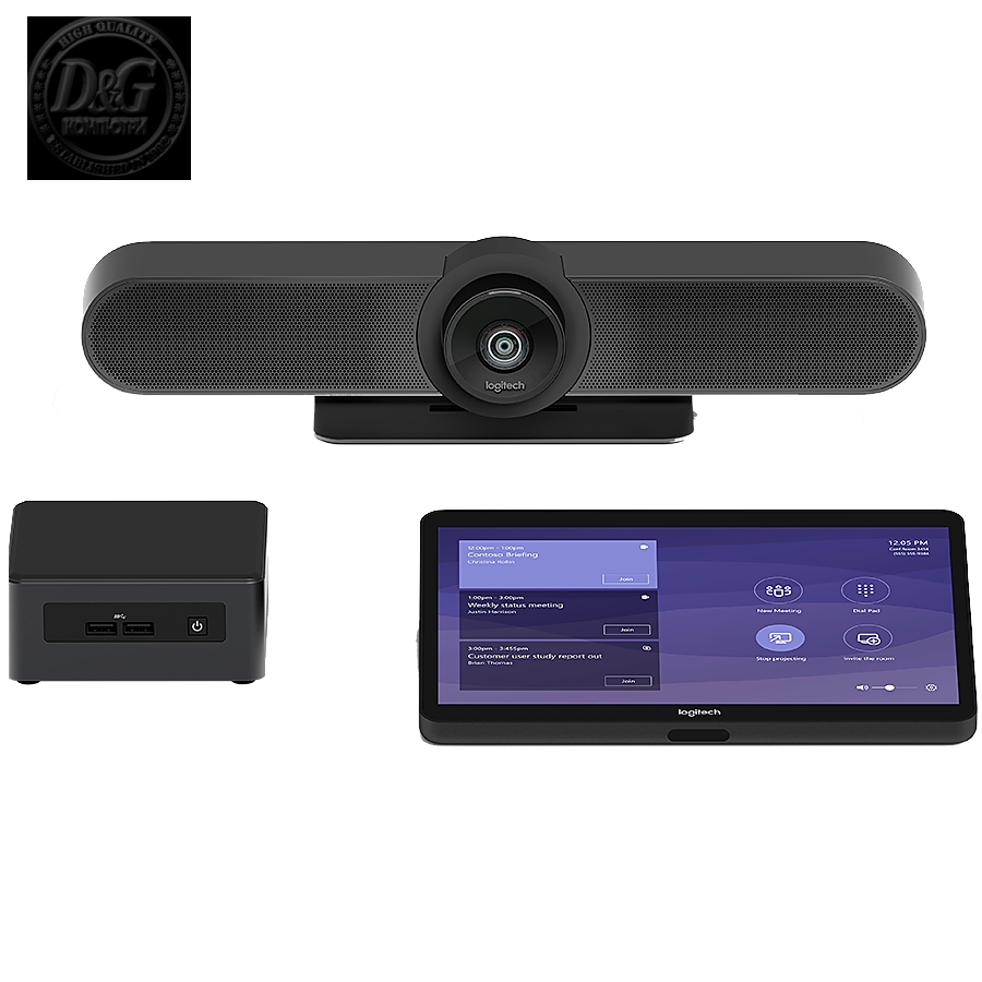 LOGITECH TAPMSTSMALL/1 TAP BUNDLE TEAMS NUC8I7BEH MEETUP EU