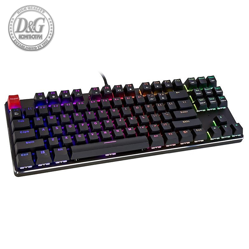 Геймърска механична клавиатура Glorious RGB GMMK TKL Gateron Brown US