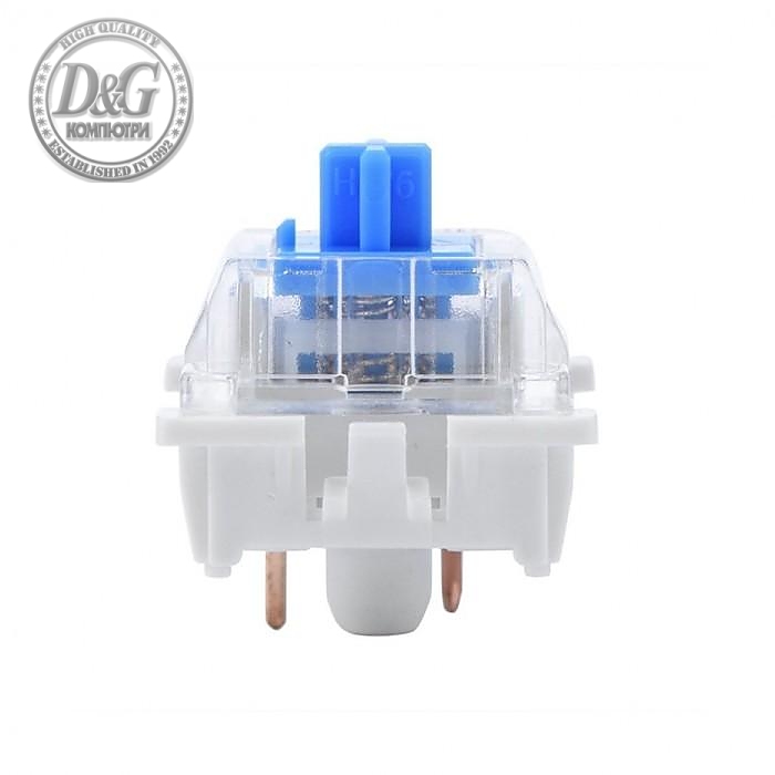 Суичове за механична клавиатура Glorious Gateron Blue 120 броя