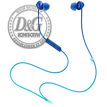 TCL In-ear Wired Headset, Frequency of response: 10-23K, Sensitivity: 104 dB, Driver Size: 8.6mm, Impedence: 28 Ohm, Acoustic system: closed, Max power input: 25mW, Connectivity type: 3.5mm jack, Color Ocean Blue