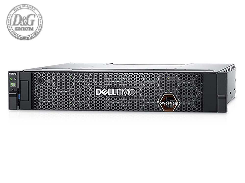 DellEMC PowerVault ME5012 Storage Array, 2U Bezel , 4x4TB 3.5in Hot-Plug Hard Drive, 12Gb SAS 4 Port Single Controller, Power Supply, 580W, Redundant, Basic Next Business Day Initial, 36 Month