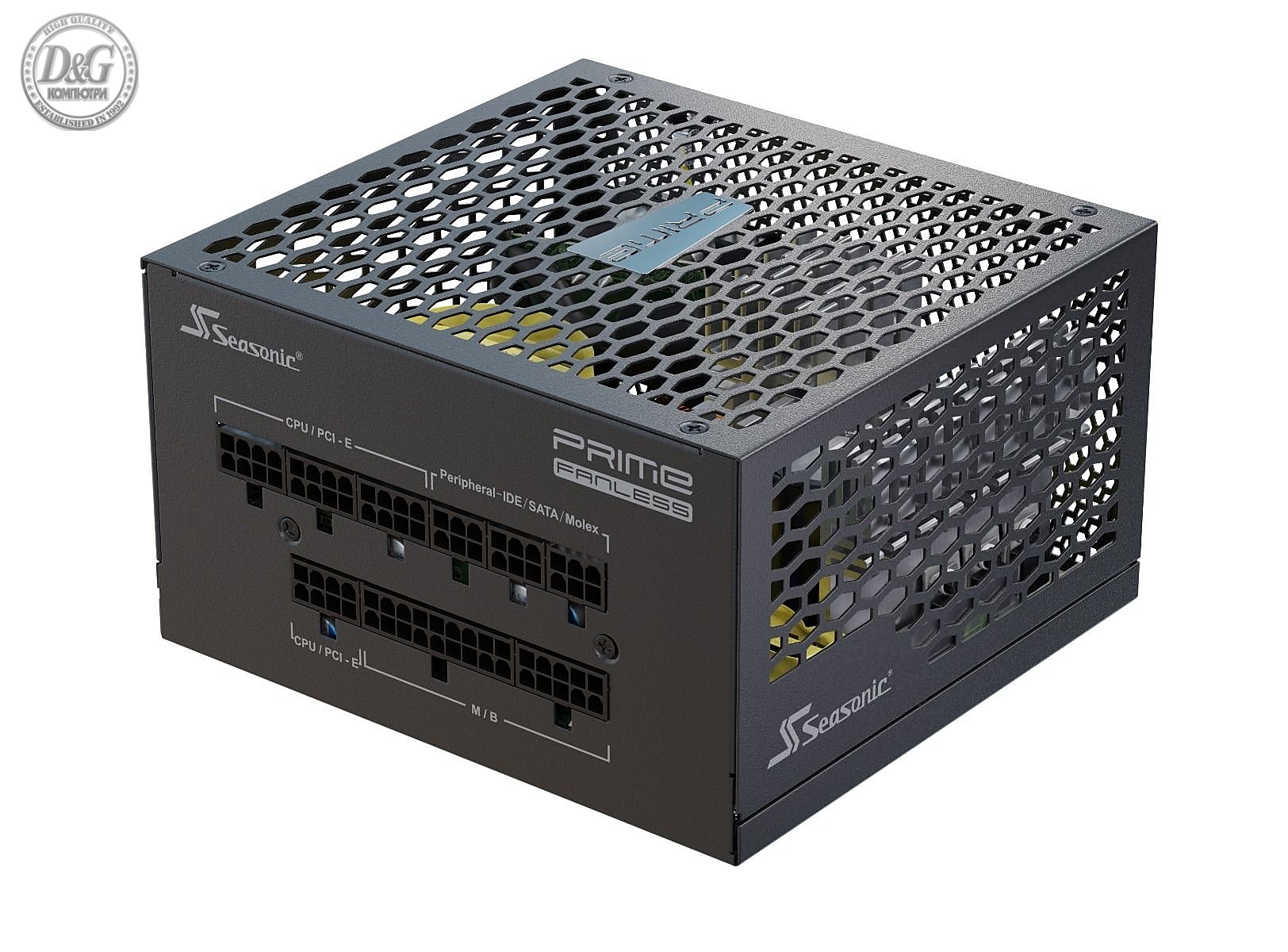 Seasonic безвентилаторно захранване PSU 500W Fanless - PRIME FANLESS PX-500 - SSR-500PL