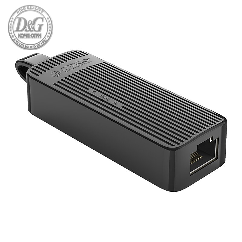 Orico адаптер USB3.0 to LAN Gigabit 1000Mbps black - UTK-U3