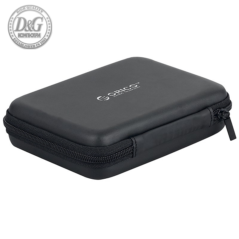 Orico калъф за външни дискове Portable Storage Bag - 2.5" Black - PHB-25-BK