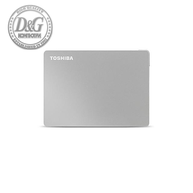 Външен хард диск Toshiba Canvio Flex, 2TB, 2.5&quot; HDD, USB 3.2 Gen 1