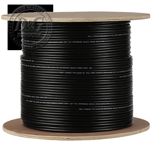 Coaxial cable RG59+2C power cable, 200 m.