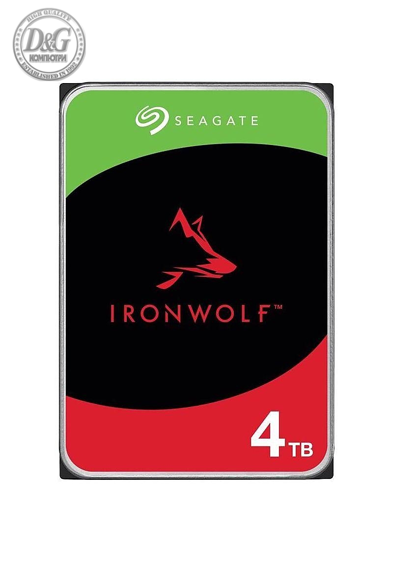 Хард диск SEAGATE IronWolf ST4000VN006, 4TB, 256MB Cache, SATA 6.0Gb/s