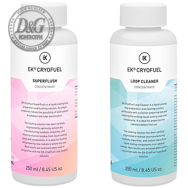 EK-CryoFuel Loop Cleaner + Superflush (Concentrate 250mL)