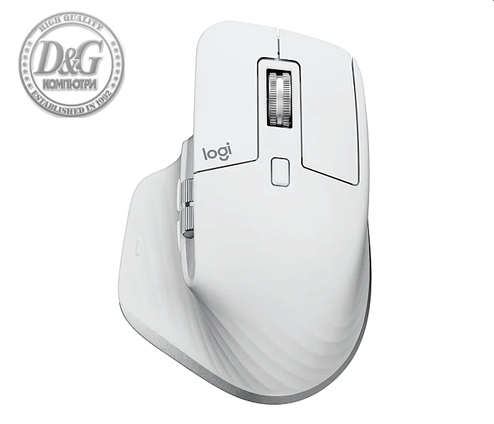 Logitech MX Master 3S For Mac Performance Wireless Mouse  - PALE GREY - EMEA-914