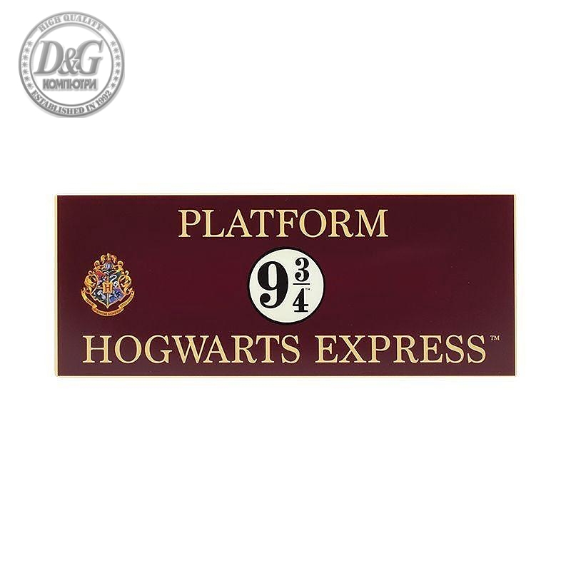 Статуетка Paladone Harry Potter - Hogwarts Express Logo Light