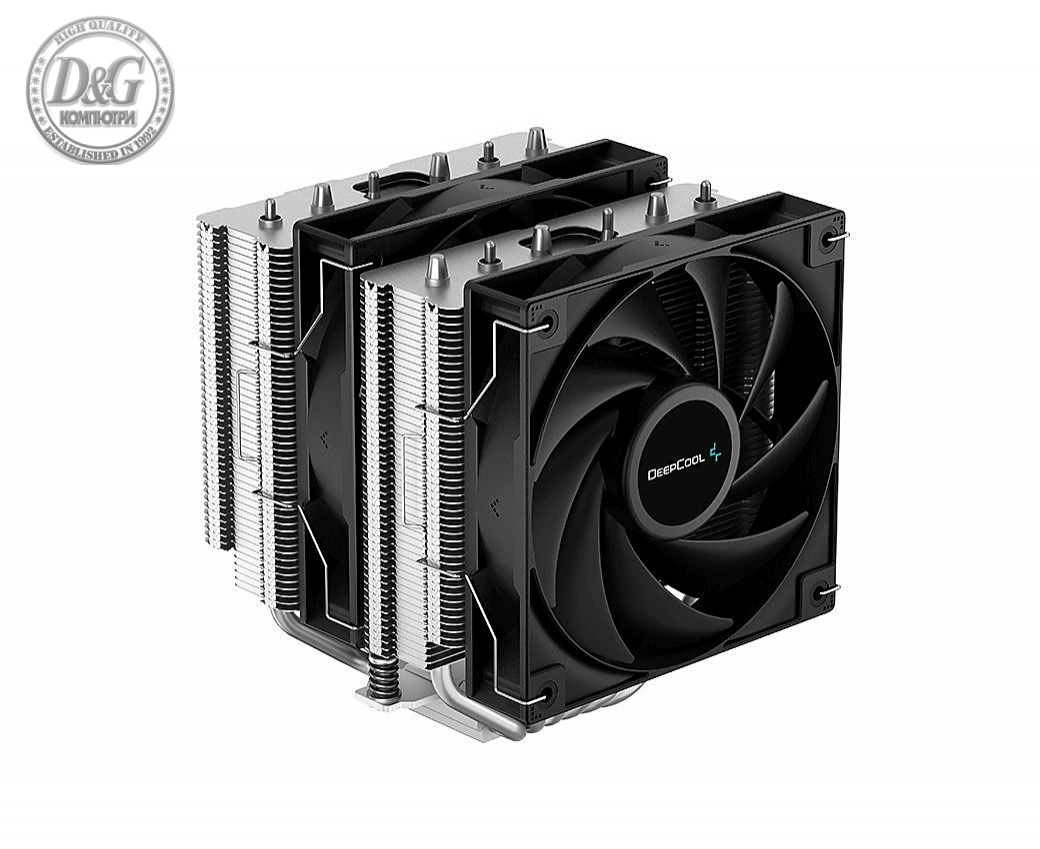 DeepCool охладител CPU Cooler AG620 - Dual-Tower - LGA1700/AM5