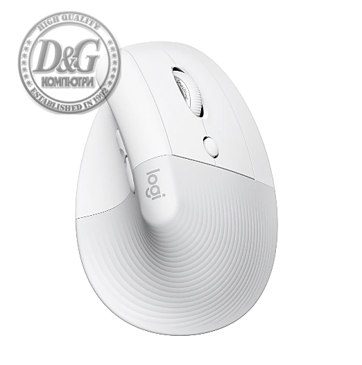 Logitech Lift for Mac Vertical Ergonomic Mouse - OFF-WHITE/PALE GREY - EMEA