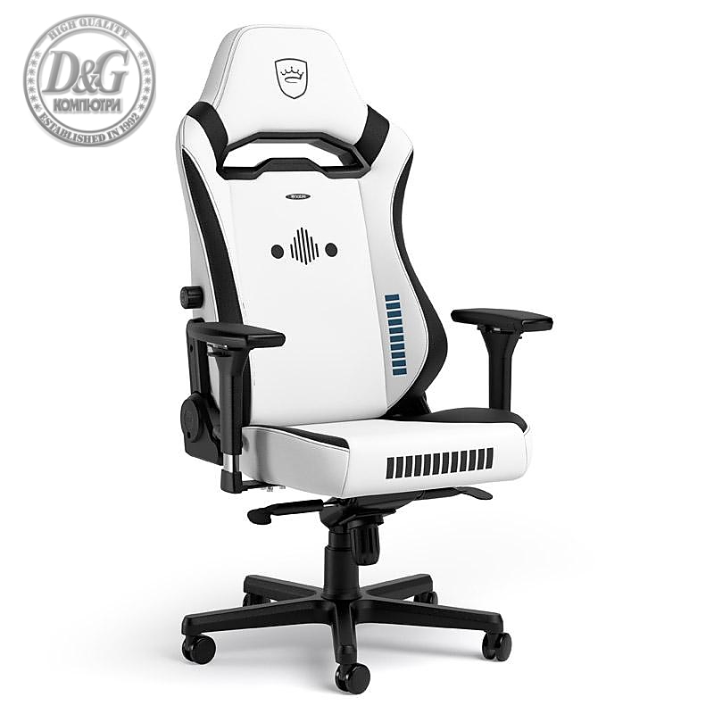 Геймърски стол noblechairs HERO ST, White, Stormtrooper Edition