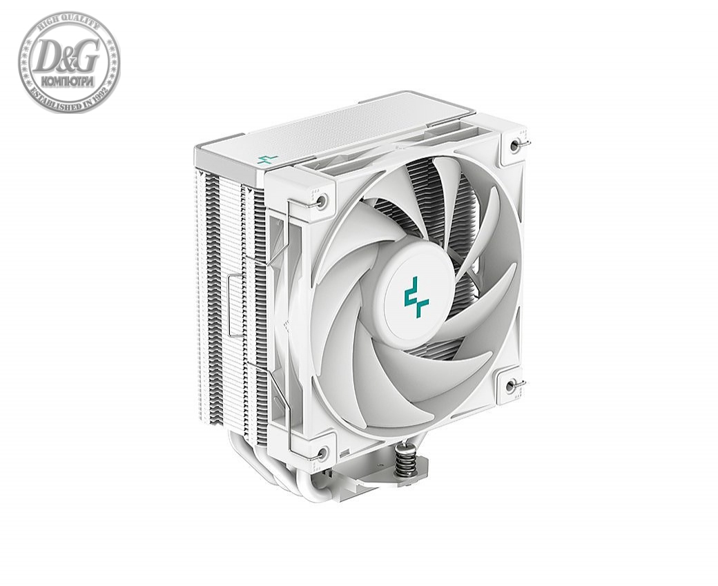 DeepCool охладител CPU Cooler AK400 White - LGA1700/AM5