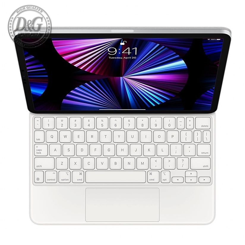 Apple Magic Keyboard for iPad Pro 11-inch (4th generation) and iPad Air (5th generation) - US English - White