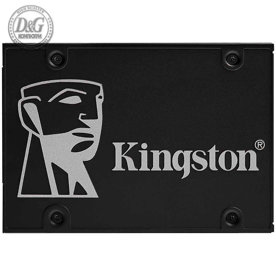 KINGSTON KC600 256GB SSD, 2.5” 7mm, SATA 6 Gb/s, Read/Write: 550 / 500 MB/s, Random Read/Write IOPS 90K/80K