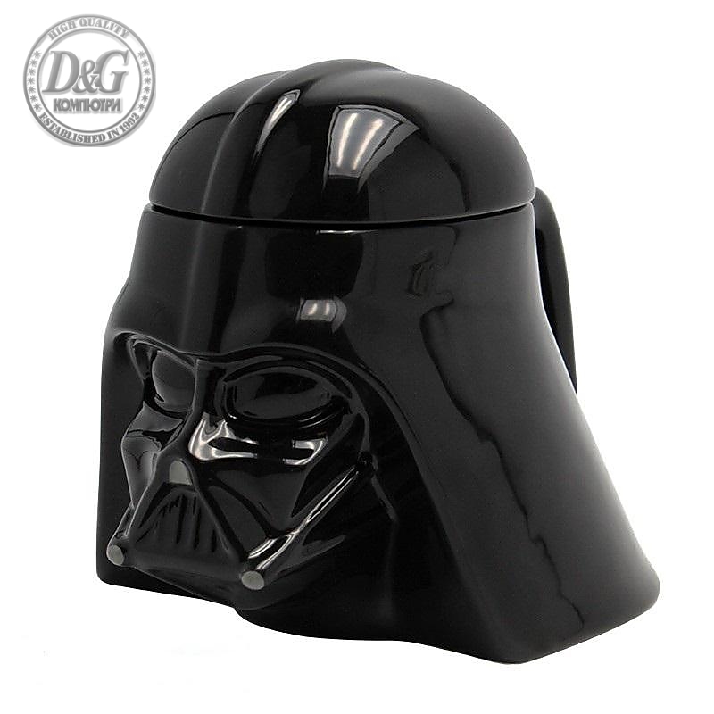 Чаша ABYSTYLE STAR WARS 3D Mug Vader, Черен