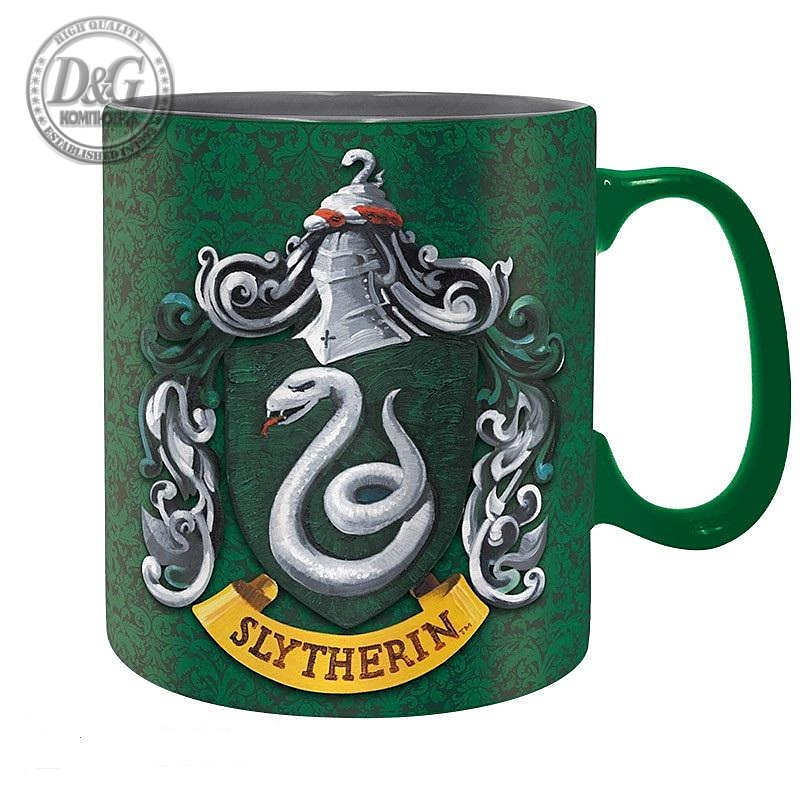 Чаша ABYSTYLE HARRY POTTER Slytherin, King size, Зелен