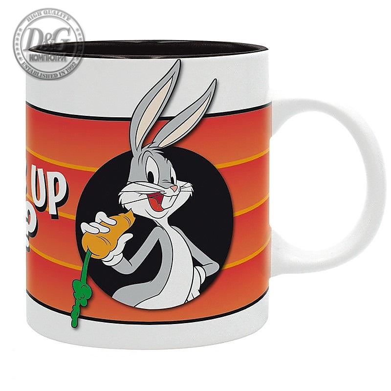 Чаша ABYSTYLE LOONEY TUNES Bugs Bunny, Бял