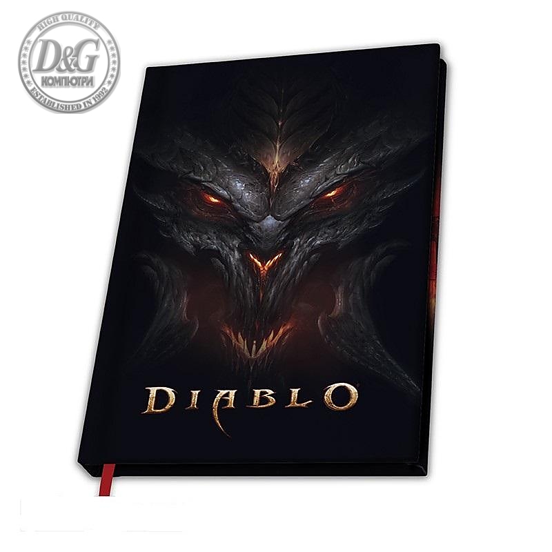 Тефтер ABYSTYLE DIABLO Lord Diablo, A5, 180 листа