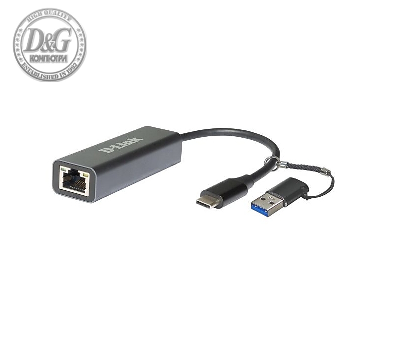 D-Link USB-C/USB to 2.5G Ethernet Adapter