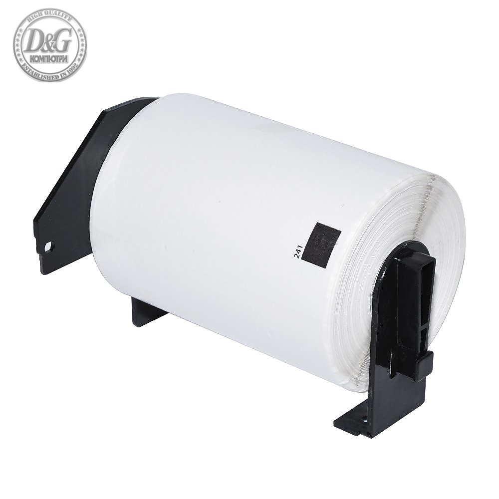 Makki съвместими етикети Brother DK-11241 - Large Shipping Label, 102 x152 mm, 1roll x 200 labels, Black on White - MK-DK-11241