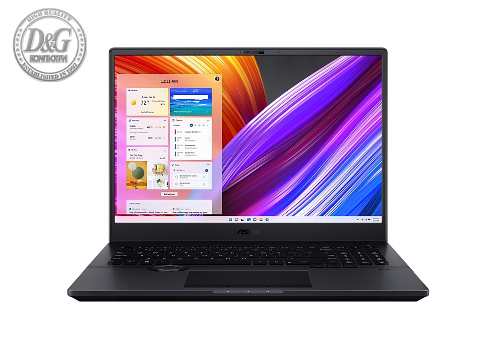 Asus ProArt Studiobook 16 W5600Q2A-OLED-L951X, AMD R9-5900HX 3.3 GHz (8-core/16-thread, 16MB cache, up to 4.6 GHz max boost), 16" 4K (3840x2400) OLED 16:10,32 GB DDR4 16GB*2, 2TB, NVIDIA RTX A2000 4GB, WiFi 6e, Win 11 Pro, Black