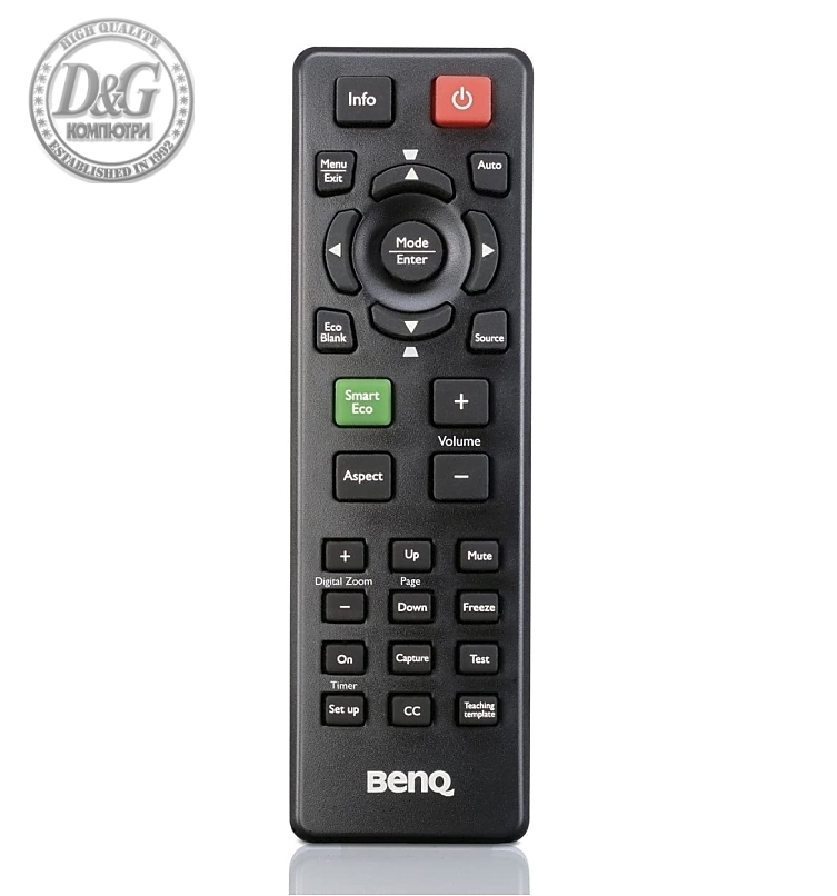 BenQ remote control RCX022 for MX620ST, MS504, MS505, MH680, and MS521P projectors