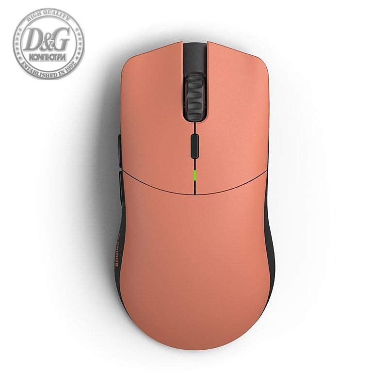 Геймърска мишка Glorious Model O Pro Wireless, Red Fox - Forge