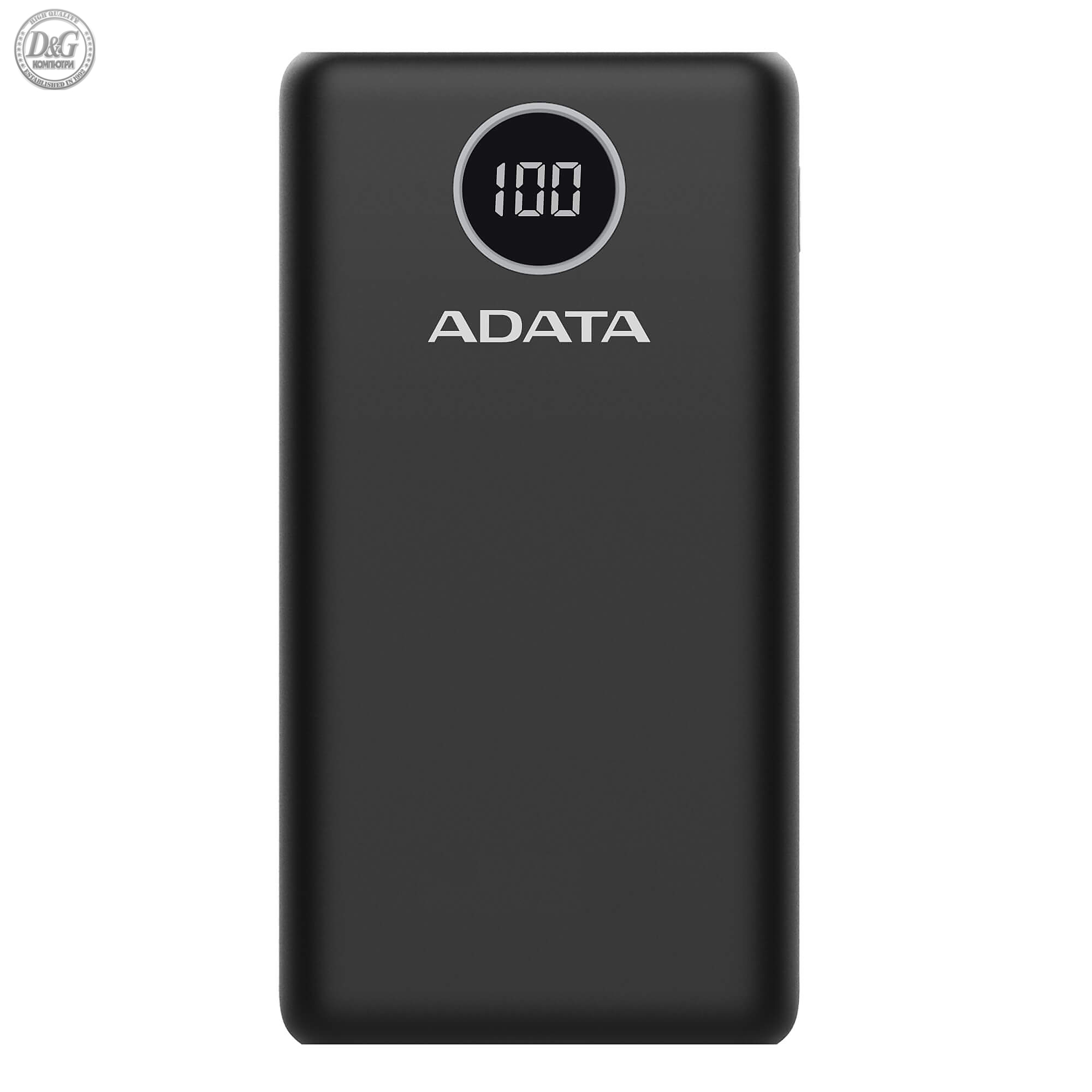 ADATA P20000 QUICK CHARGE BLK